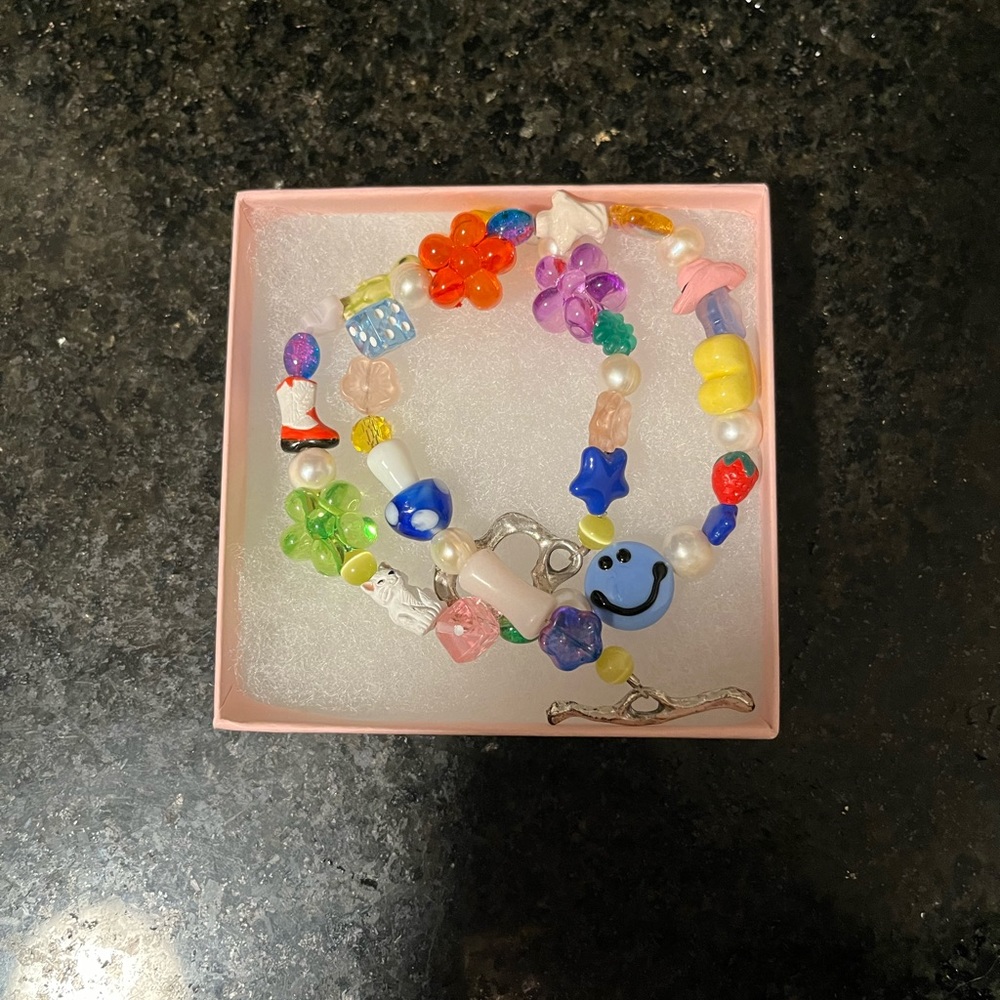 💎💍 Pearl charm necklace new without tag💍💎